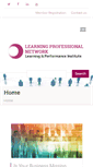 Mobile Screenshot of learningprofessionalnetwork.com